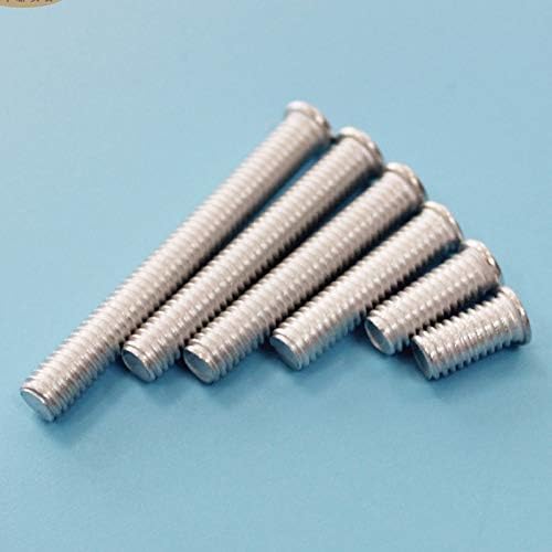 Screw Capacitor Screw M4 Aluminum cd Welder spot Welding Studs Bolt Fastener Capacitor Discharge Tool Soldering Screw Studs Connector - (Length: M4 Connector 5pcs)