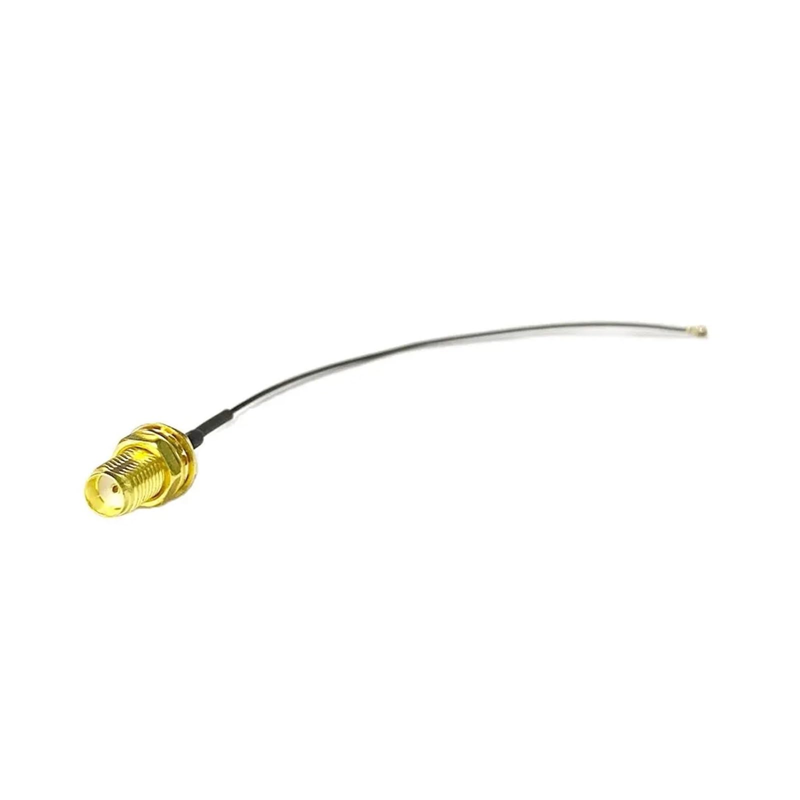 Câble MHF4 vers SMA Femelle Jack 30cm Lot de 10 Pigtail 0.81mm pour Carte PCI Routeur