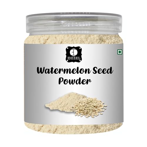 Image of Dry Roasted Watermelon Seed Powder | Finely Ground Roasted Seed Powder for Cooking, Baking, Smoothies, Sauces & Homemade Recipes