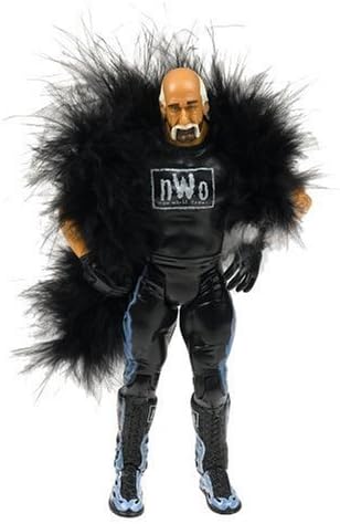 Miniatura 4 de WWE WWF WCW clásico Superstars Hollywood Hulk Hogan figura de acción de lucha con NWO cinturón y Boa