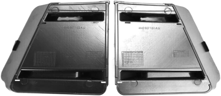 Fog Light Lamp Cover Bezel Compatible With 2016–2019 Front Bumper Grille Part Numbers 4M0807151 4M0807152
