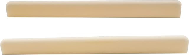 Musiclily Kość Siodełko Mostka do Gitary Klasycznej DJ-04 80x3x9mm(2 szt.)