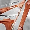 Bigger 9inch New Soft Realistic Sleeve Extender Sheath for Men Reusable Male Enhancement Extension Sleeve Kit #3