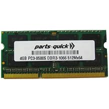 4GB Memory for Acer Aspire 4743/Z Series AS4743/Z- DDR3 PC3-8500 1066MHz RAM PARTS-QUICK Brand