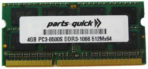 4 GBHP COMPAQ Pavilion Entertainment Notebook dv6 ? 2035ss ddr3 pc3 ? 8500 1066 MHz RAM ( parts-quickuh)