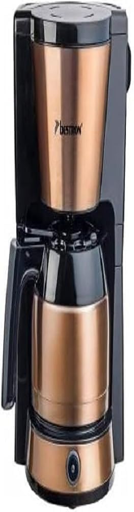 Bestron Copper Collection Macchina caffè a Filtro, 900 W, 1 Liter, plastica Bestron Copper Collection Macchina caffè a Filtro, 900 W, 1 Liter, plastica