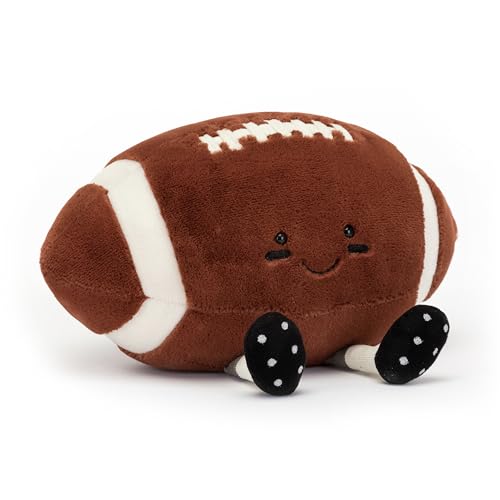 Image of Jellycat Amuseables Football Stuffed Toy, 11 inches - Football Plush Gift for Sports Fans