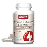 Jarrow Formulas Arginine-Citrulline Sustain, Supports Nitric Oxide (NO) Production, 120 Tablets