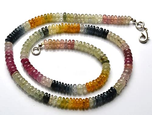Saphir multicolore AAA perles tyre cut haut de gamme pour joaillerie