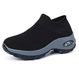 OUSIMEN Damen Sportschuhe Laufschuhe Luftsportschuhe Luftkissen Laufschuhe Sportschuhe Lauf Fitness Sportschuhe Outdoor Straßenlaufschuhe Sport-Viele Farben