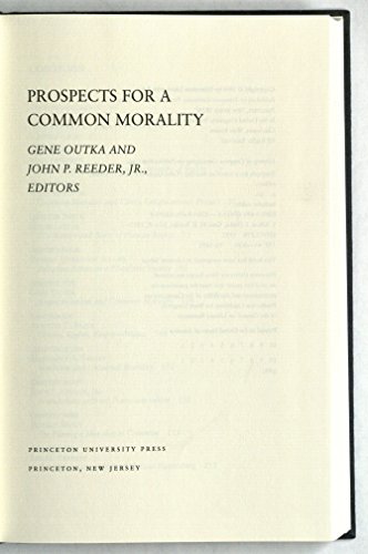 Prospects for a Common Morality view 2