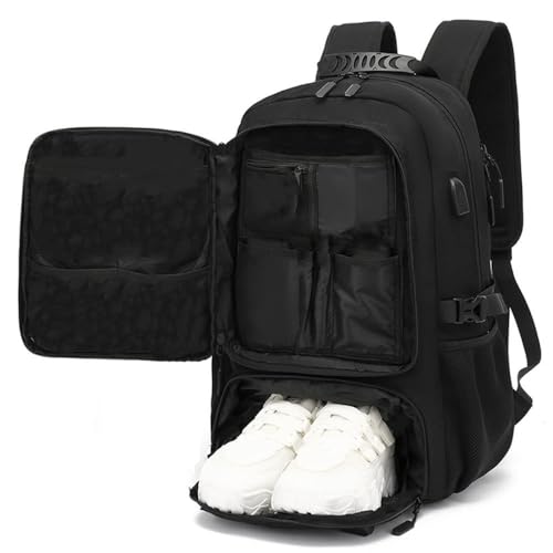 Aikelai 50L 60L 80L Groß Reiserucksack Herren,Erweiterbar Handgepäck Rucksack,17-Zoll...