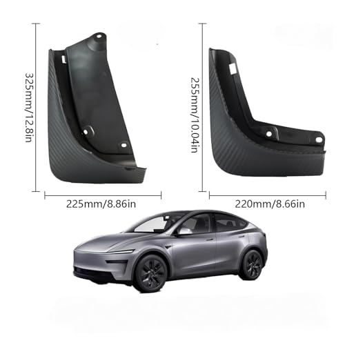 Guardabarros de alta resistencia para Tesla Model Y Juniper 2025, acabado original 3