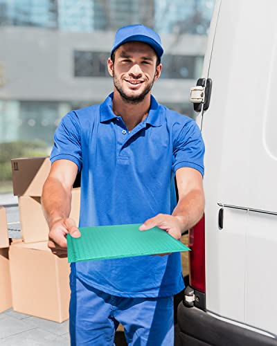Bubble Mailers 8.5X12 Inch 25 Pack, Polono Poly Padded Envelopes, Self Seal Waterproof Shipping Envelopes, Cushioned Shipping Bags For Mailing, Packaging, Books, Clothes, Makeup Supplies, Aqua #TOP6