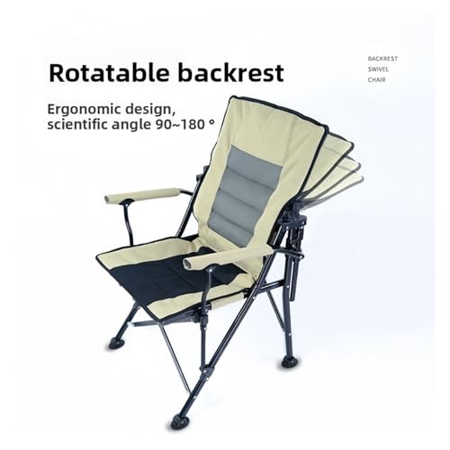 Fauteuil d'extérieur portable pour camping contre le mal de dos