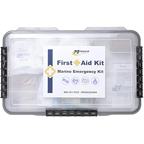 Marine First Aid Kit in Waterproof Case Cover