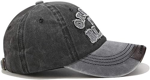 Image of Baseball Denim Adjustable Cap Sports Summer Outdoor Activities Cap for Men and Women