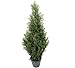 Two Pre-Potted 3' Artificial Cedar Topiary Outdoor Indoor Tree