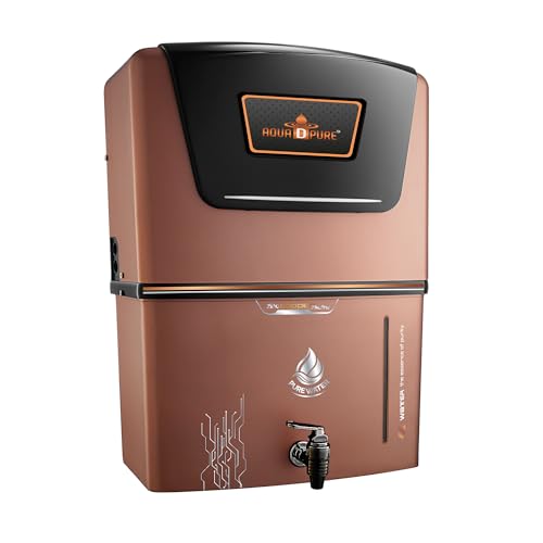 Image of AQUA D PURE Copper RO+UV+UF Water Purifier with Mineral Retention Technology, 12L Storage Tank, Suitable for Borewell, Tanker and Municipal Water