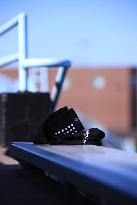 Momentum Anti-Slip Grip Socks for Men and Women Soccer Socks, Soccer, Baseball, Running, Football, Crew Length. 6