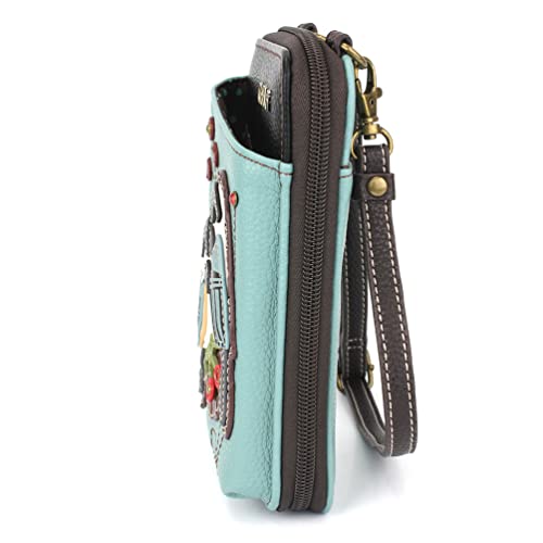 Image of CHALA Wallet Crossbody Cell Phone Purse - Women Faux Leather Multicolor Handbag with Adjustable Strap