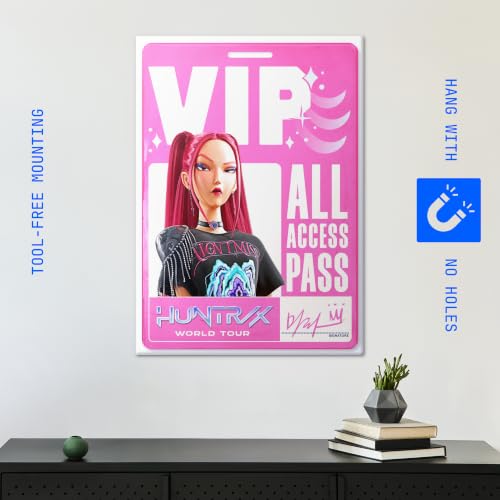 Affiche métallique K-Pop fixation magnétique sans outils L - 5