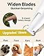 FURBONA Pfotentrimmer für Hunde & Katzen mit LED-Licht – 18 mm breite Klinge, 35 dB leise, LED-Anzeige, wasserdicht, wiederaufladbar – ideal für Pfoten, Ohren, Gesicht & Rute (Weiß)