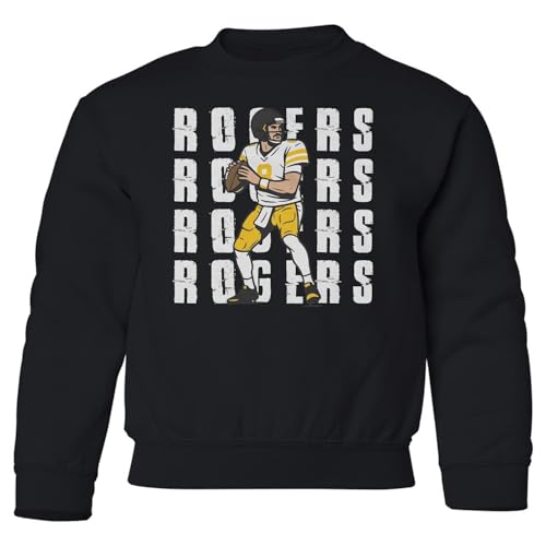 Rodgers Pittsburgh Tribute - Football Fans Gift Youth Crewneck Sweatshirt