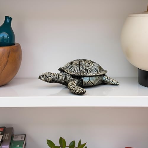 Escultura Decorativa Tortuga Marina Moderna en Resina miniatura 3