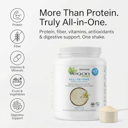 image for Vegansmart Naturade All-in-One Plant-Based Shake – Low Sugar Nutriti
