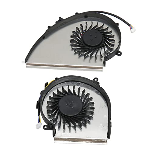 Ventilateur ordinateur portable POENVFPO GE72VR GP72VR GP72MVR refroidissement CPU GPU 4 broches