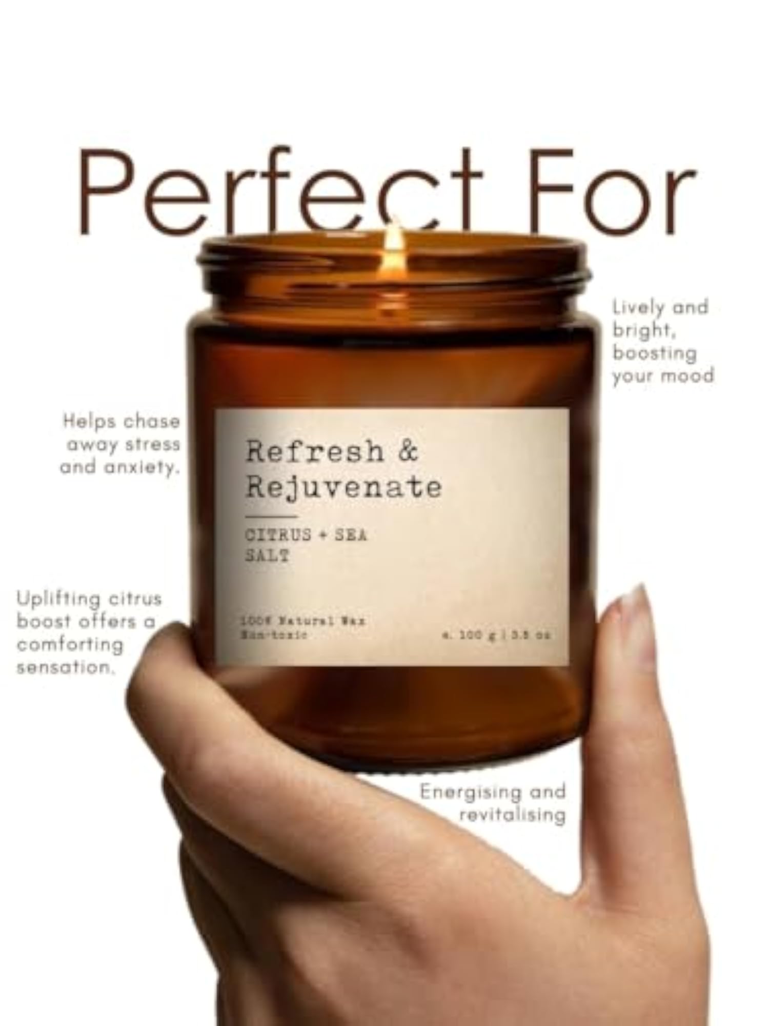 Aromatherapy Scented Candle for Sleep and Relaxation