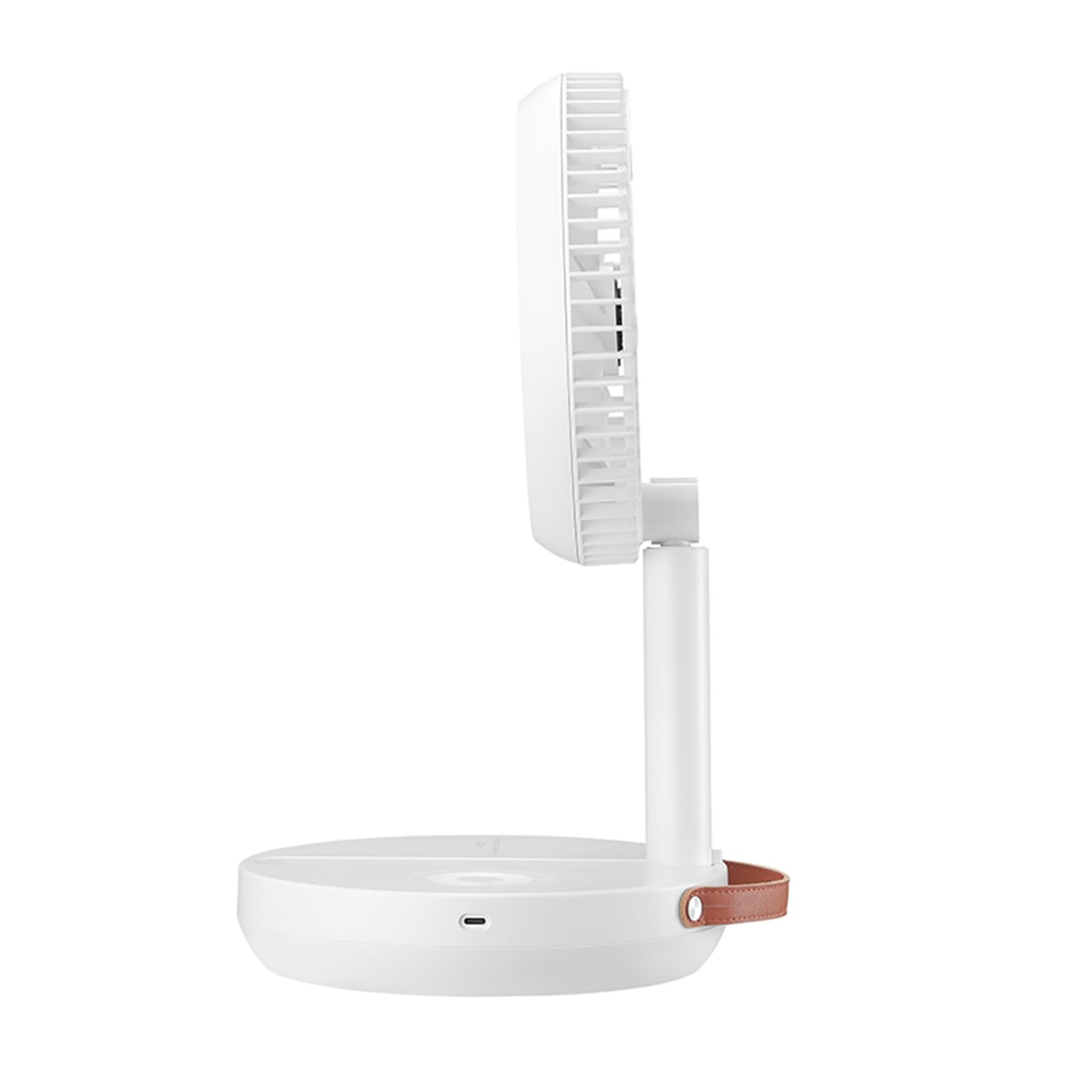 Ventilatore elettrico pieghevole da esterno per tavolo da campeggio e uso a pavimento, mini ventilatore da tavolo compatto e silenzioso per casa e camera da letto, ventilatore portatile da terra per