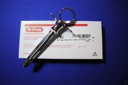 Dental Anesthetic Aspirating Syringe SYRCW HU FRIEDY