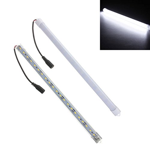 30CM SMD 8520 21 LED Aluminum Alloy Shell Under Cabinet Lamp Strip Hard Rigid Li ( Transparent Cover )