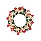aéronef Estilo versátil: este pin para árbol de Navidad es una pieza versátil que añade un toque de elegancia a cualquier conjunto, lo que lo hace adecuado para fiestas, reuniones y diario