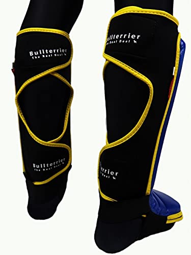 Amazon | BULL TERRIER シンガード トレイナメント2.0 黒/青/黄（S