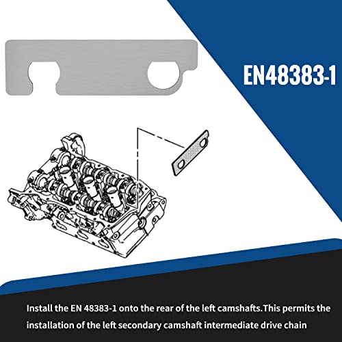 Bzsunway EN 48383 para ferramenta de retenção de eixo de cames GM para Cadillac Buick Chevrolet Vaux