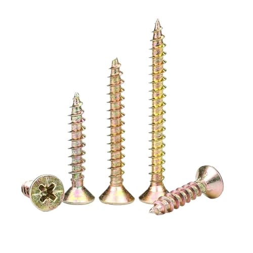 QASTGDE �����؃l�W M3.5 M4 M5 ���ݗp ���F �������b�L �Z���t�^�b�s���O(M4x40 30pcs)