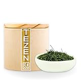 Bio Kabuse Sencha Grüner Bio Tee aus Kagoshima, Japan| Hochwertiger japanischer Bio Kabuse Sencha Tee | Premium Bio Sencha ideal als Tee Geschenk (80g)