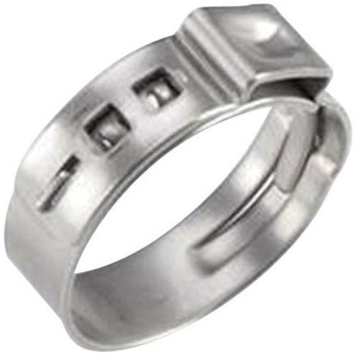 Image of SharkBite 1 /2 Inch Clamp Ring, Pack of 100, Stainless Steel Plumbing Fitting, PEX Pipe, PE-RT, UC953CP100