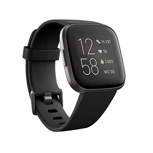 Ga voor een gezond en actief leven met Fitbit Versa 2, de premium smartwatch met spraakbediening, slaapscore, fitnessfuncties, apps en meer.