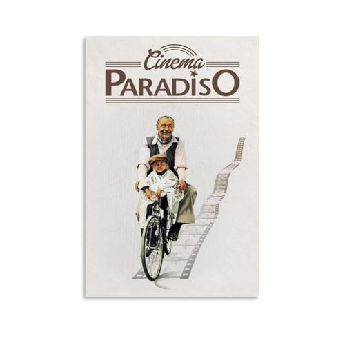 FHILTNMWC Cinema Paradiso - Póster de la película enmarcado con