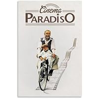 FHILTNMWC Cinema Paradiso - Póster de la película enmarcado con