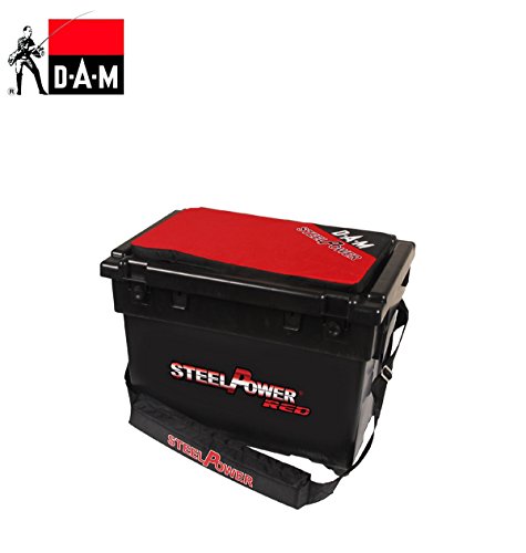 DAM - Panier Siege Dam Steelpower Red + Deux Dessertes