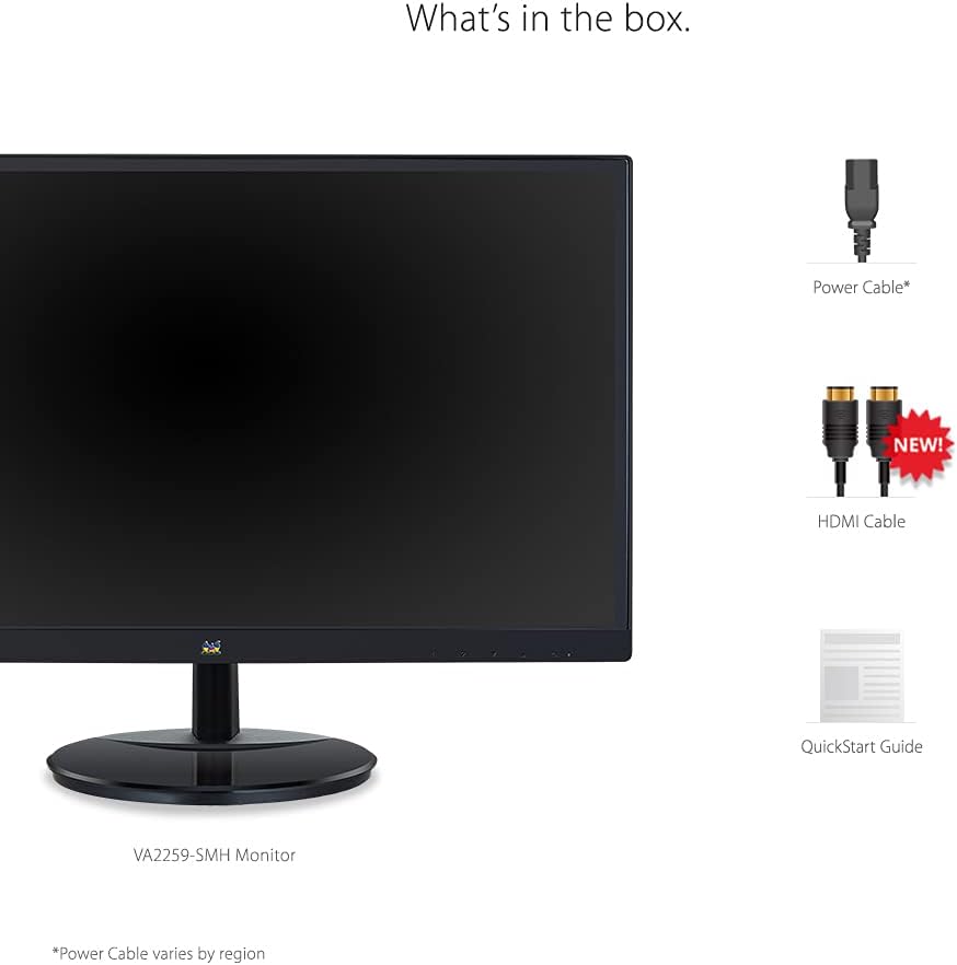 Exclusive Discount 70% Price ViewSonic VA2259-SMH 22 Inch IPS 1080p LED Monitor with HDMI and VGA Inputs π Crazy Deals ViewSonic VA2259-SMH 22 Inch IPS 1080p LED Monitor with HDMI and VGA Inputs