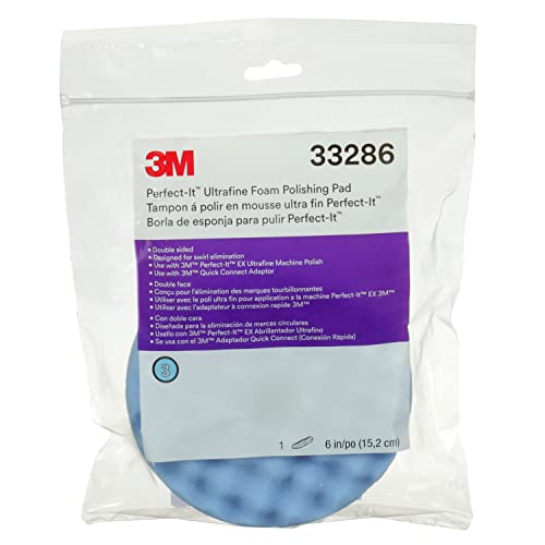 Perfect-It 3M Perfect-It Ultrafine Polishing Pad, 33286, 6 in
