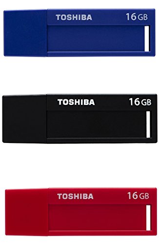 Toshiba TransMemory U302 16GB USB 3.0 Negro, Azul, Rojo Unidad Flash USB...