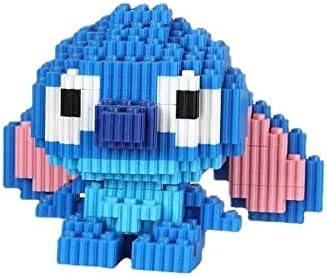 HYJYXQ Diamond Building Blocks, Cute Cartoon Building Blocks, Mini Bricks 3D Model Block Learning Toy Kids Gifts (A)
