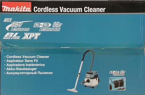 Makita DVC155LZX2 Akku-Staubsauger 15L 2x18V (ohne Akku, ohne Ladegerät)